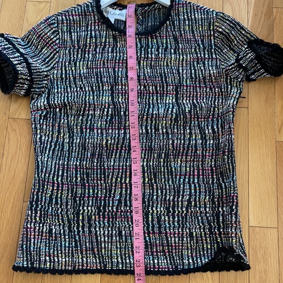 Sara Campbell Colorful Woven Top - Picture 13 of 13